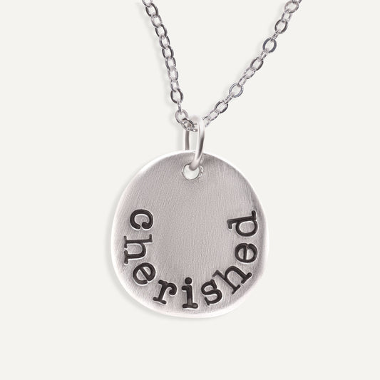Cherished Necklace (Pewter)