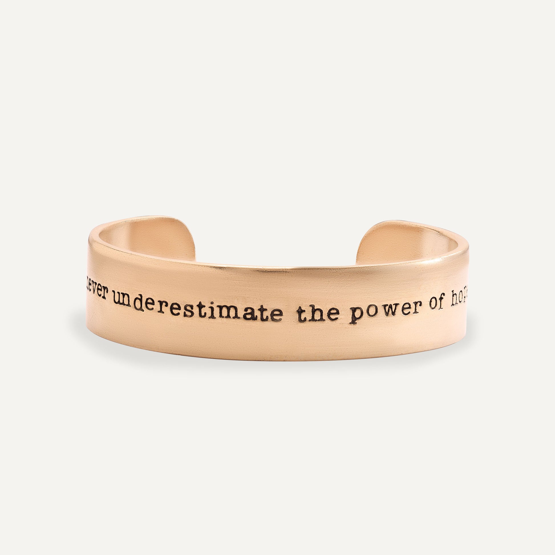 The Power of Hope Cuff (Gold Plated) - Lisa Leonard Designs