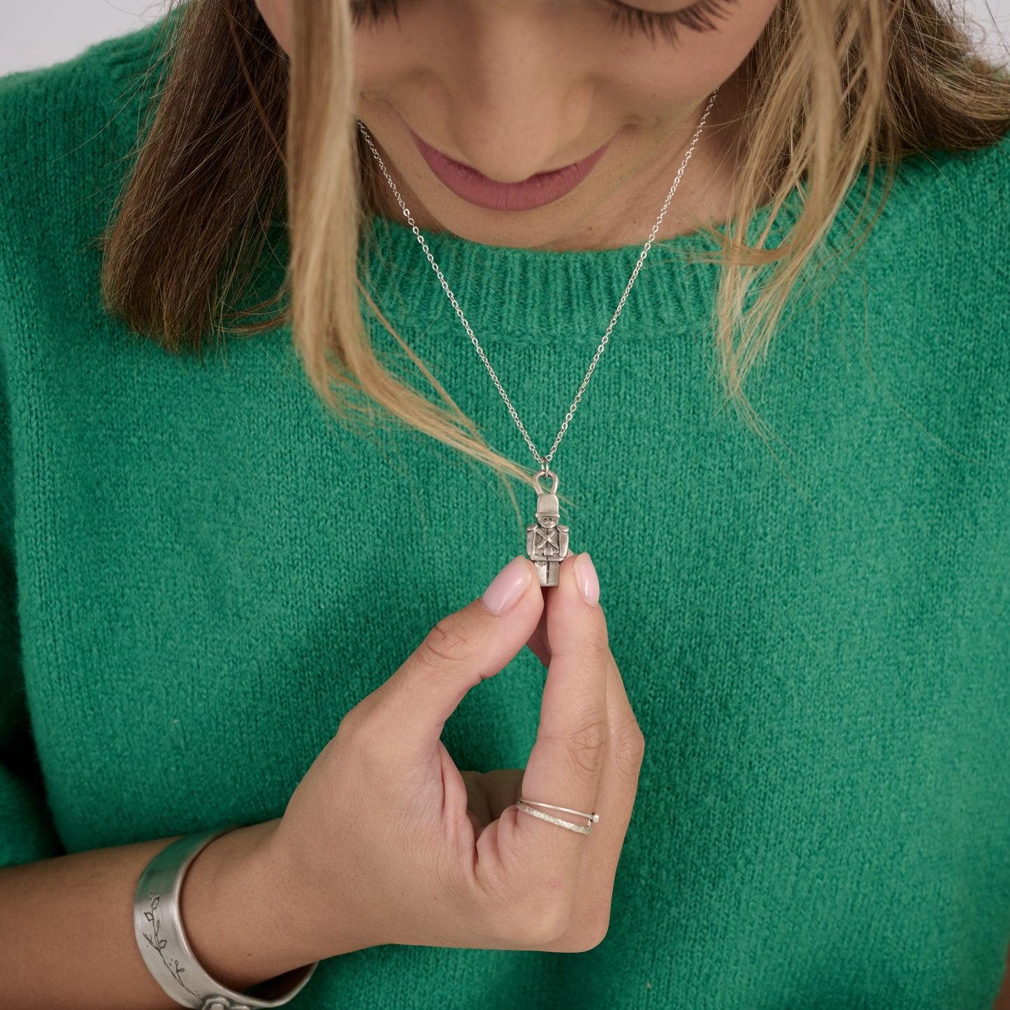 Toy Soldier Necklace (Pewter)