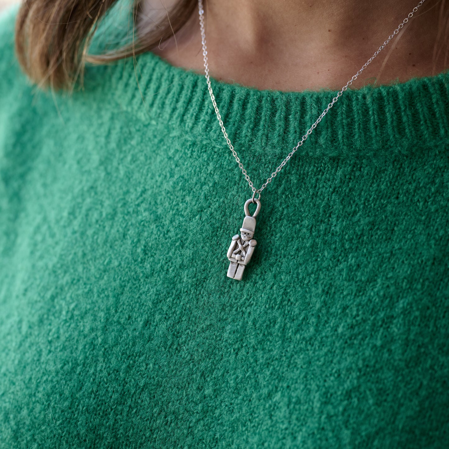Toy Soldier Necklace (Pewter)