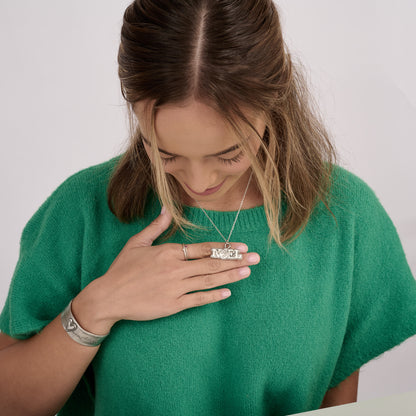 First Noel Necklace (Pewter)