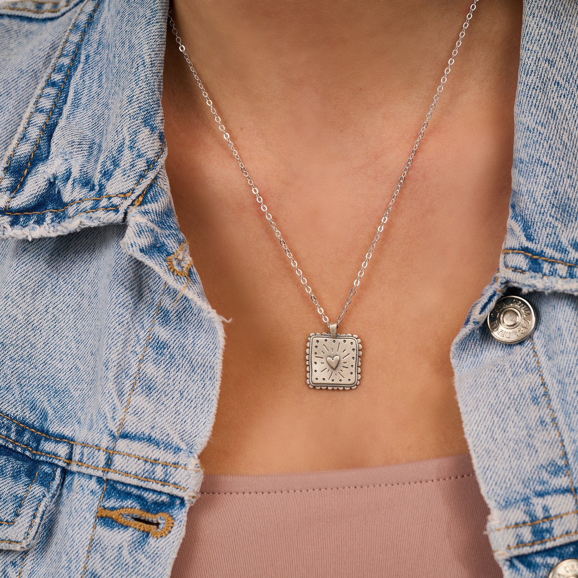 Love and Be Loved Necklace (Sterling Silver) - Lisa Leonard Designs