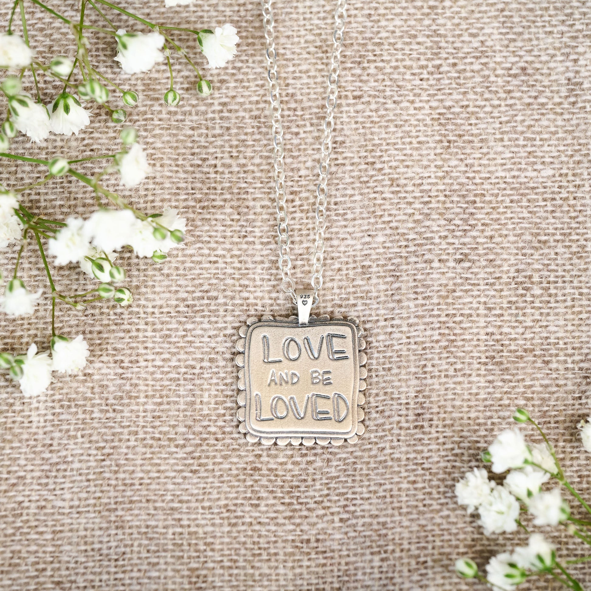 Love and Be Loved Necklace (Sterling Silver) - Lisa Leonard Designs