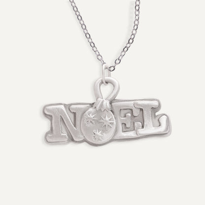 First Noel Necklace (Pewter)