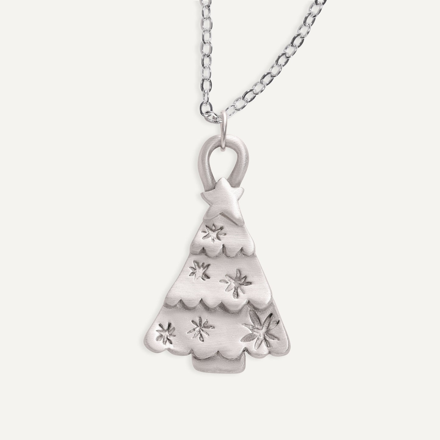 Whimsical Tree Necklace (Pewter)