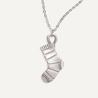 Fill The Stocking Necklace (Pewter)