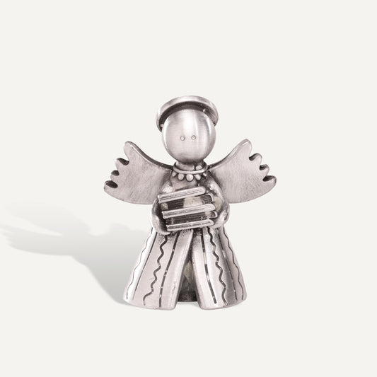 Angel with Stories To Tell (Pewter)