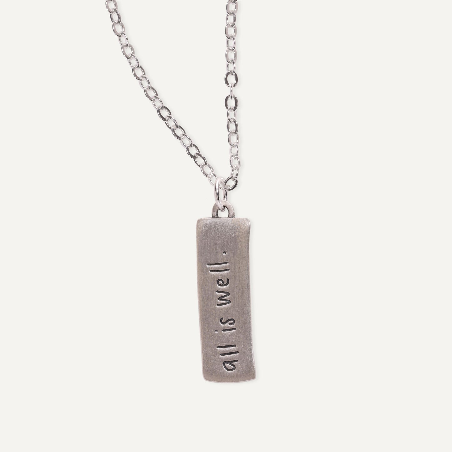 All Is Well Necklace (Sterling Silver)