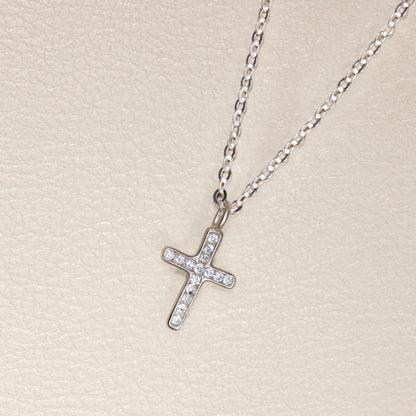 Passage Cross Necklace  (Sterling Silver)