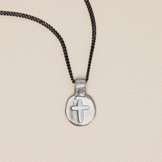 Charis Cross Necklace [Sterling Silver]