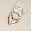 Inside My Heart Hidden Message Necklace-laurel {Sterling Silver}