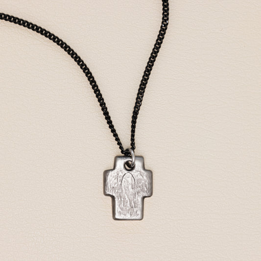 Endure Cross Necklace [Sterling Silver]