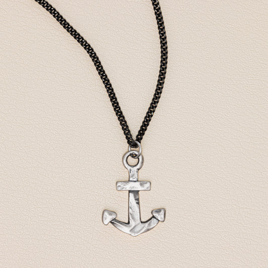 Anchor of My Soul Necklace [Sterling Silver]