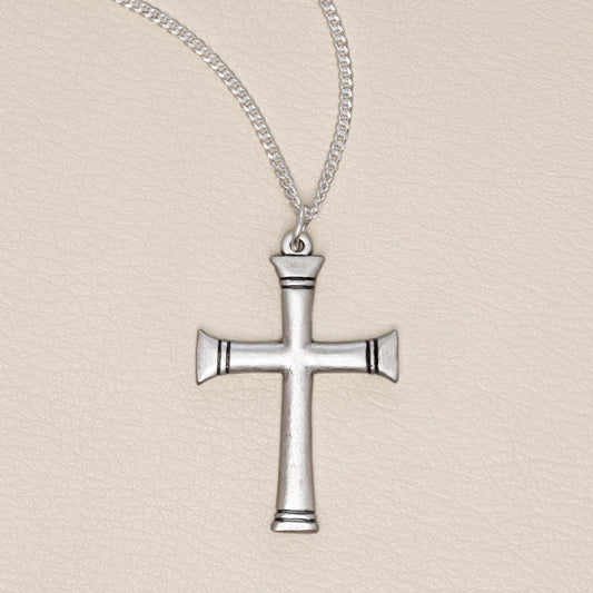 Chosen Cross Necklace [Sterling Silver]