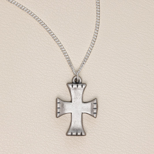 Completeness Cross Necklace [Sterling Silver]