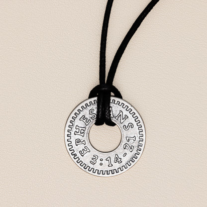 Ephesians Coin Necklace [Pewter]