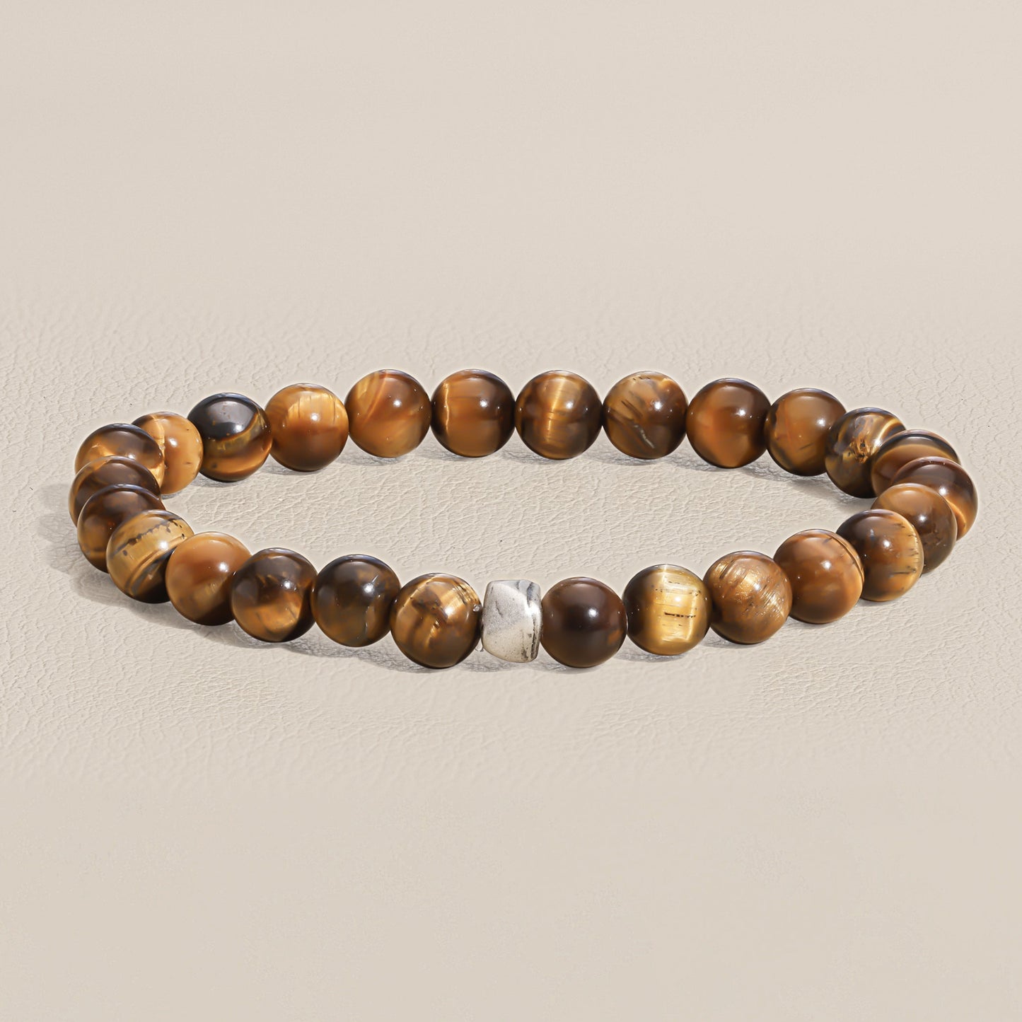 Tiger Eye Beaded Bracelet