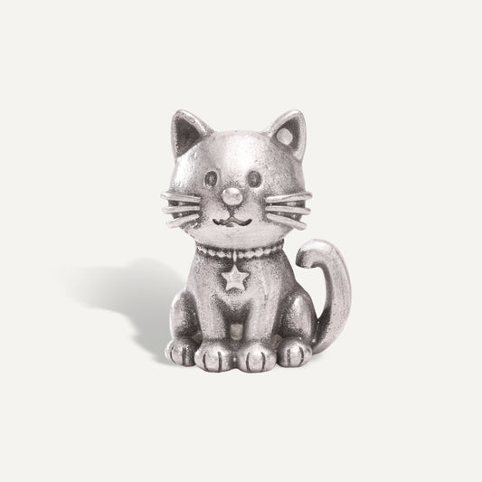 Mr. Snuggles the Cozy Cat (Pewter)
