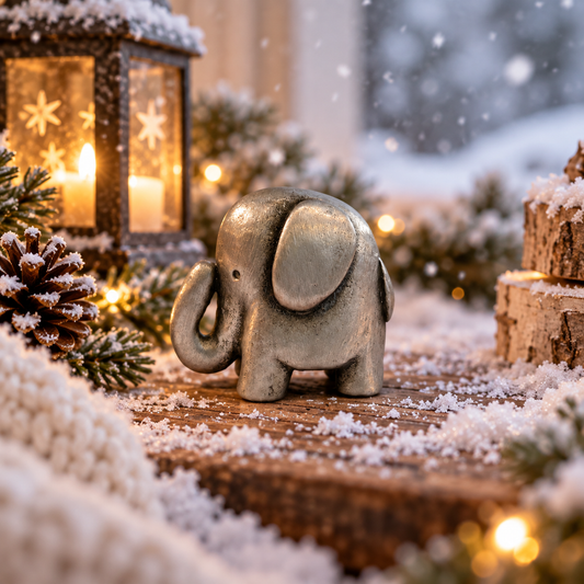 Clover the Elephant (Pewter)