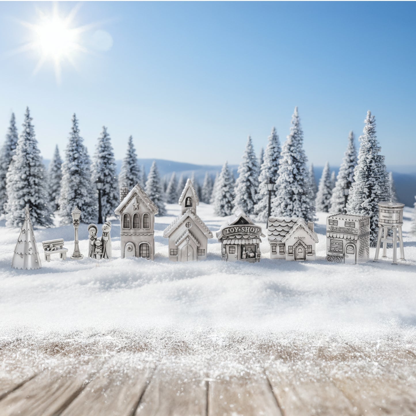 What Matters Most Charm - 4 sides (9K Solid Gold)