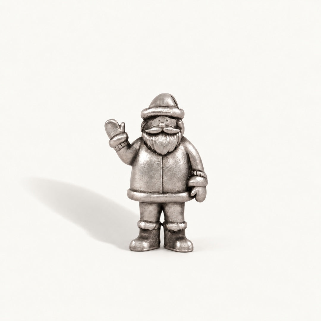 Holly Jolly Santa (Pewter)