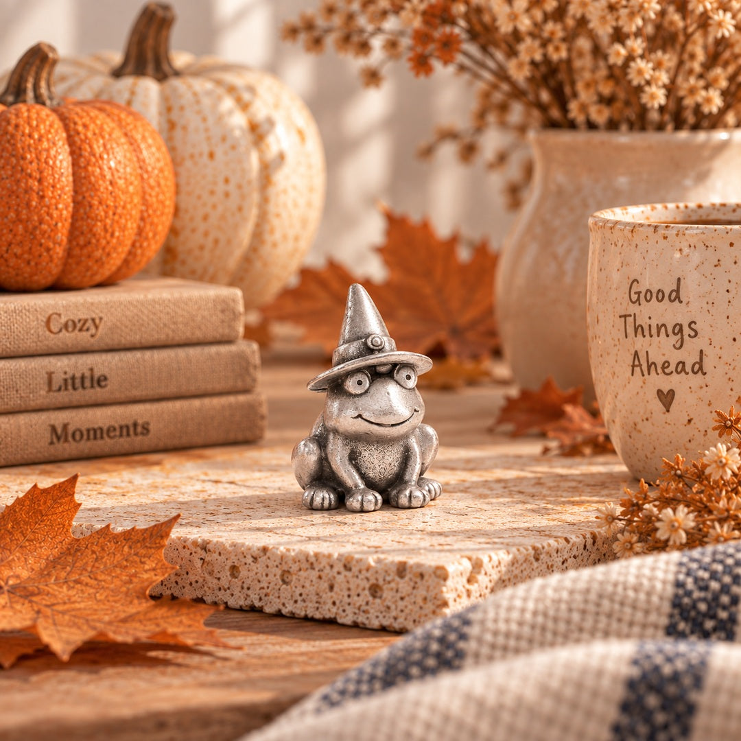 Fernando the Happy Frog (Pewter) - Lisa Leonard Designs