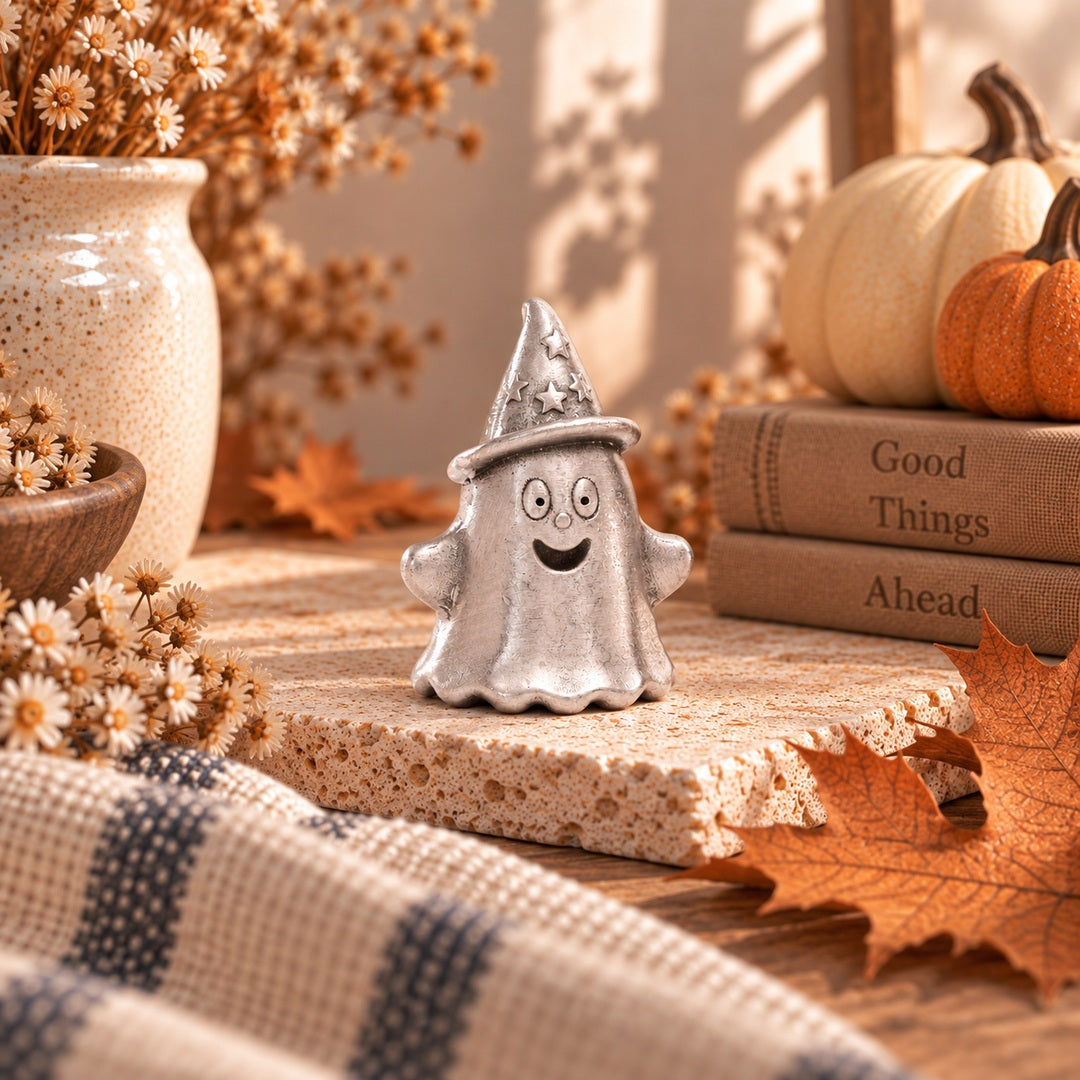 Sal the Silly Ghost (Pewter)