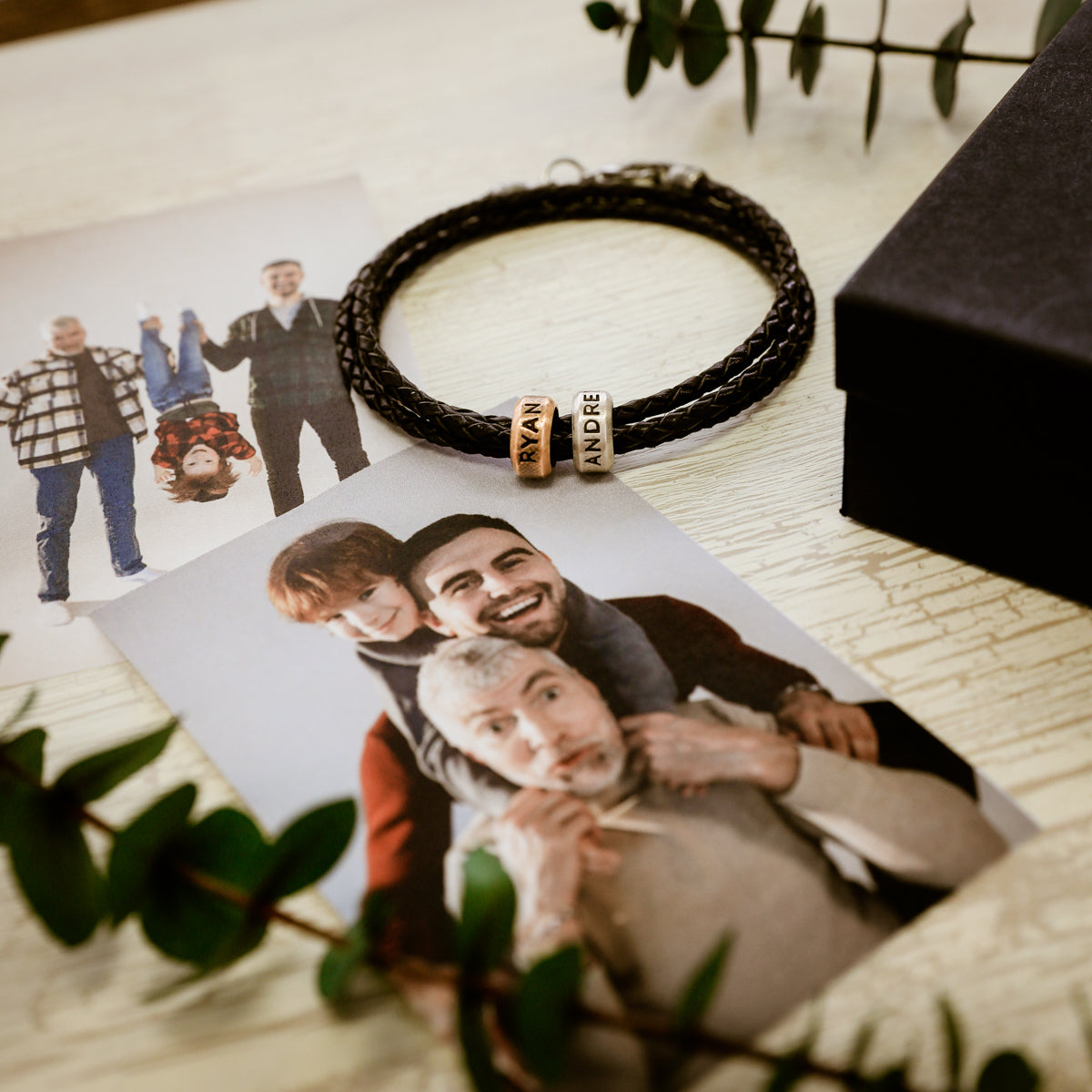 Limitless Leather Bracelet (Black) - Lisa Leonard Designs