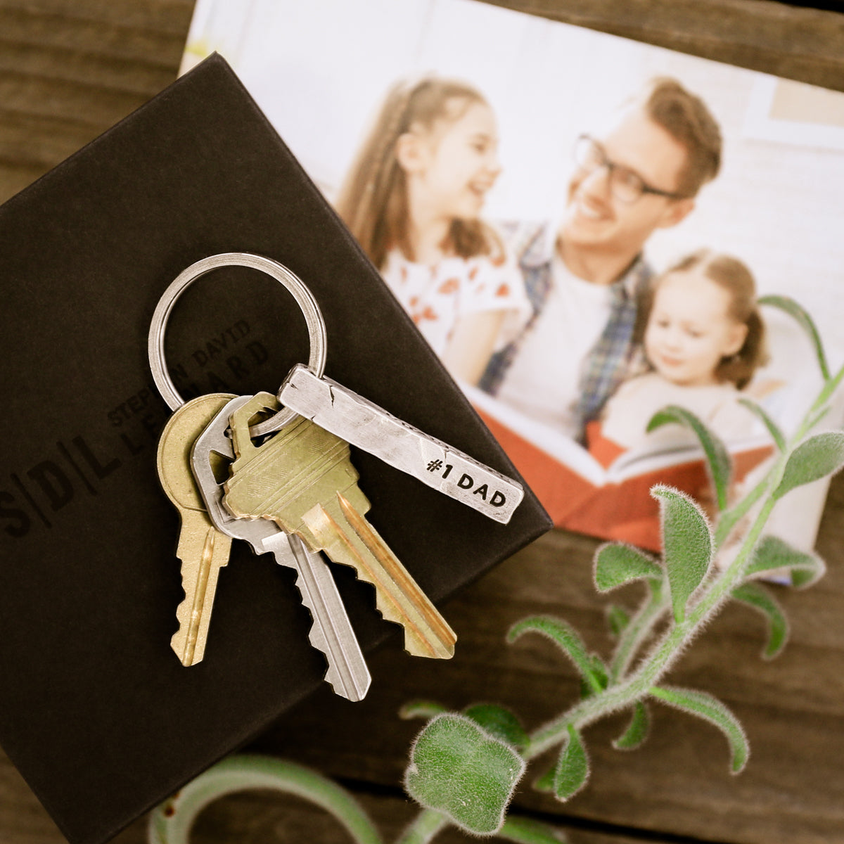 Endurance Key Ring - 3 Sides (Sterling Silver)