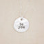 Be you disc necklace handcrafted in sterling silver personalized with engraved names, dates, or message 