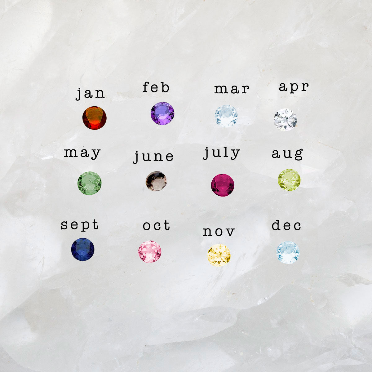 Birthstone Bloom Ring {14K Solid Gold}