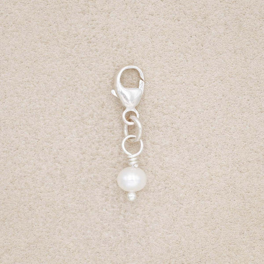 Freshwater Pearl Bracelet Charm (Sterling Silver)