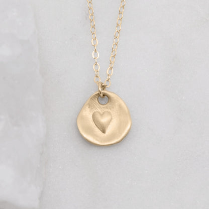Full of Love Necklace (Gold Vermeil)