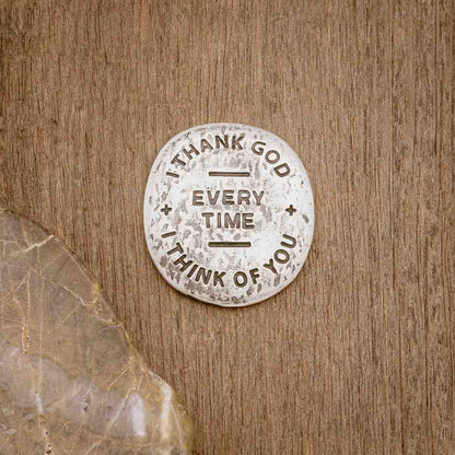 Grateful Pocket Coin (Sterling Silver)