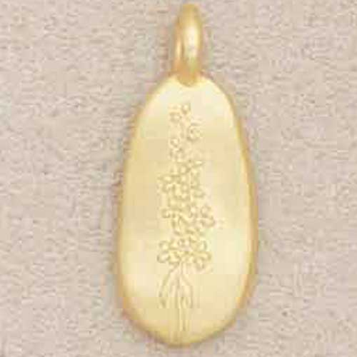 girl wearing a gold plated July