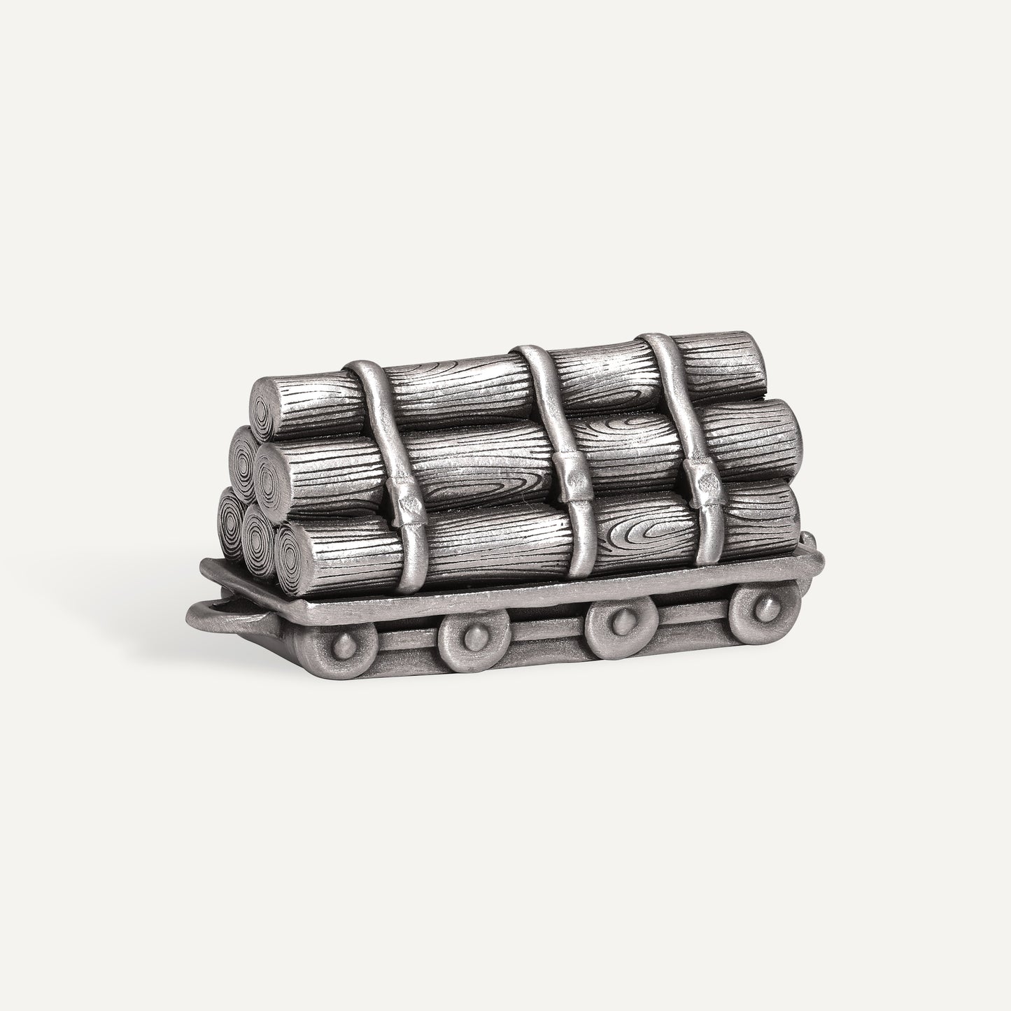 Logging Car for Winter Wonderland Train (Pewter)