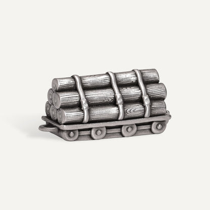 Logging Car for Winter Wonderland Train (Pewter)