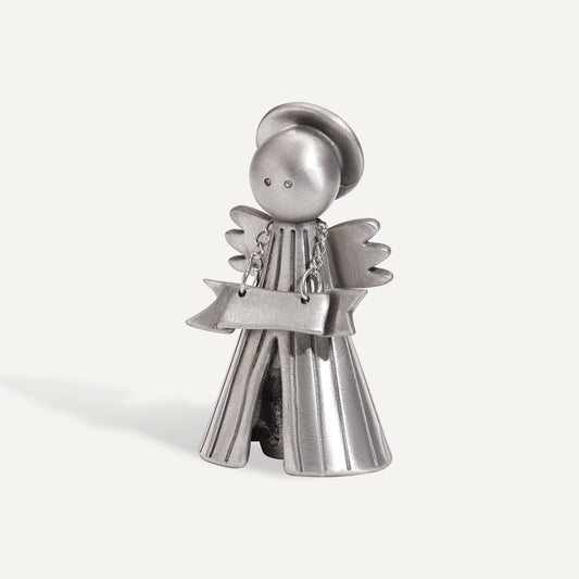 Personalized Angel with Banner (Pewter)