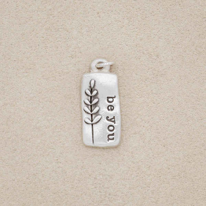 Leaf Charm (Sterling Silver)
