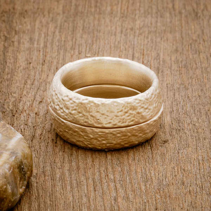 Life Together Ring Pair (9K Solid Gold)