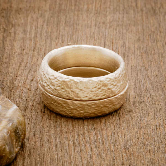 Life Together Ring Pair (9K Solid Gold)