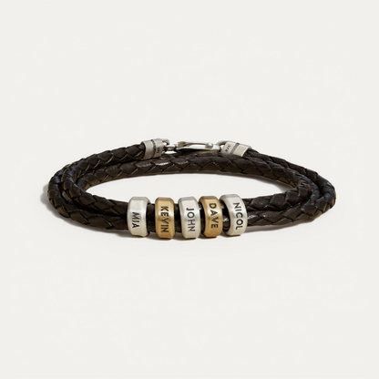 Limitless Leather Bracelet (Black)