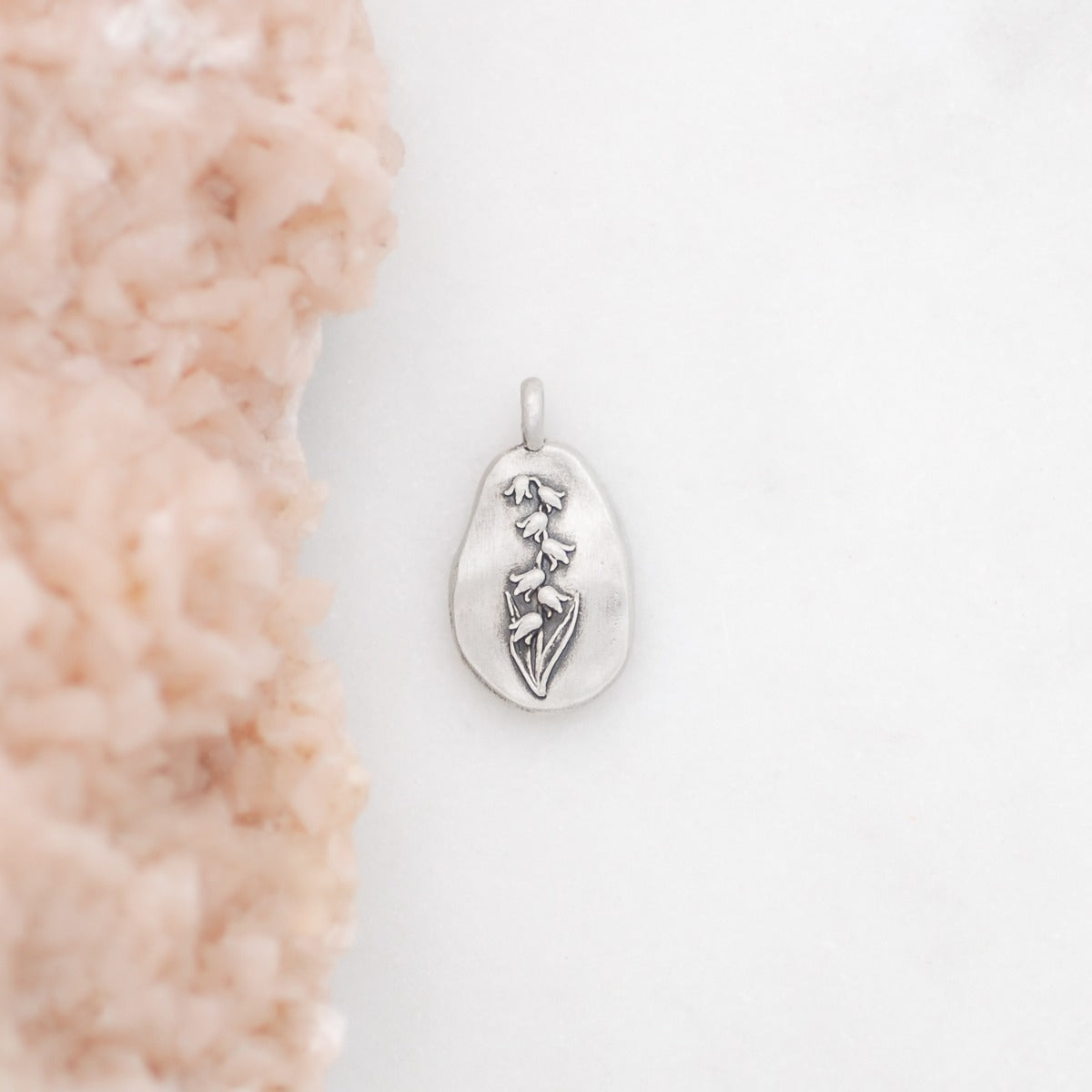 May Birth Flower Charm {Sterling Silver}