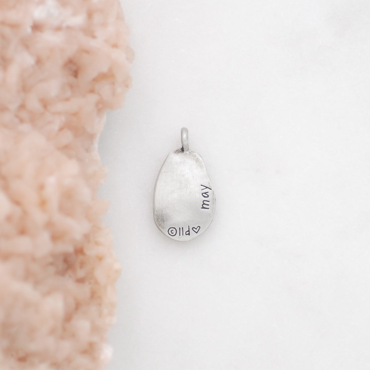 May Birth Flower Charm {Sterling Silver}