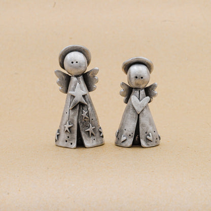 Angels on High Figurine Set (Pewter)