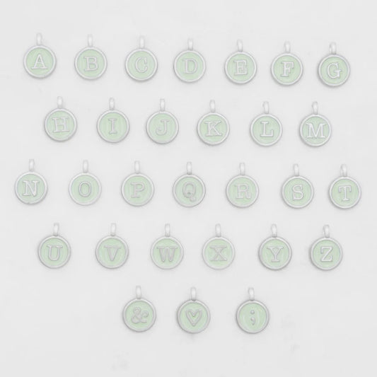 Initials Pewter