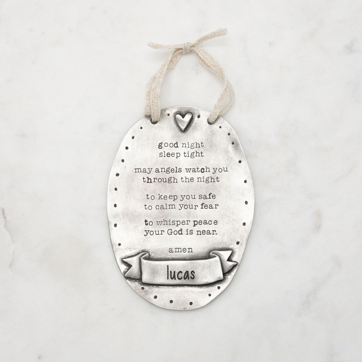 Prayer Plaque (Pewter)