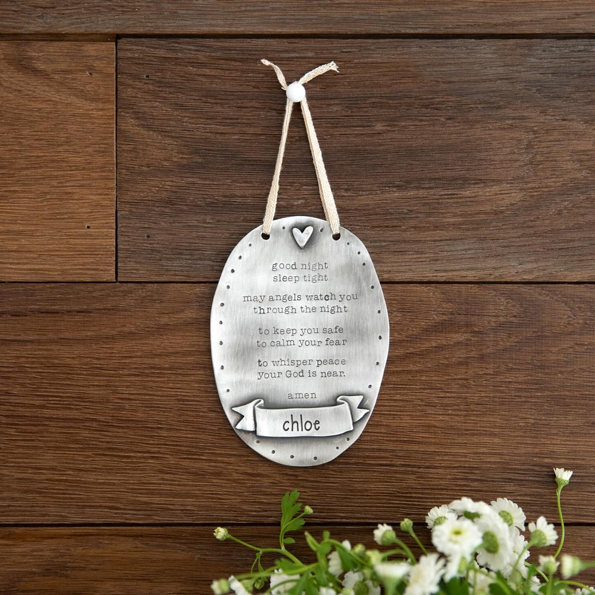 Prayer Plaque (Pewter)