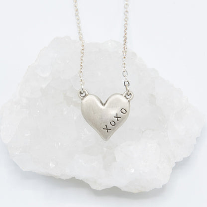 Brave Love® Emblem Necklace (Pewter)