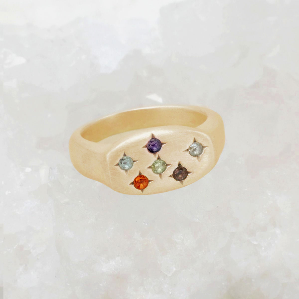 Constellation Ring (9K Solid Gold)